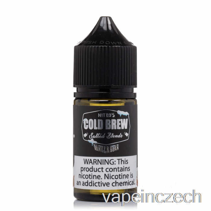 Vanilkový Lusk - Nitros Cold Brew Salt - 30ml 45mg Vape Bez Nikotinu